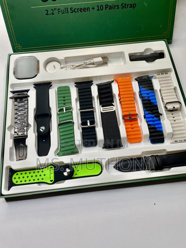 U 9 Ultra 2 Max 10 Pairs Interchangeable Straps, 2.2” - thumbnail 2