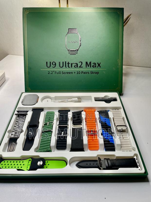 U 9 Ultra 2 Max 10 Pairs Interchangeable Straps, 2.2” - main view