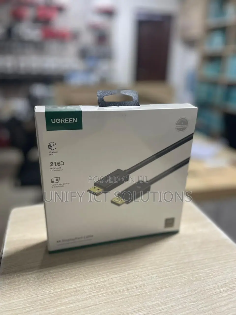 UGREEN Displayport 1.4 Cable - DP Male to Male