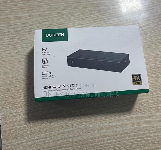UGREEN CM568 HDMI Switch 5 in 1 Out HDMI Switcher - thumbnail 2