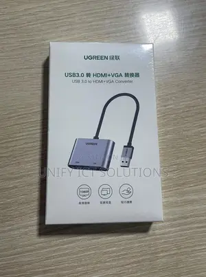 UGREEN USB 3.0 to HDMI + VGA Converter
