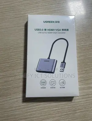 UGREEN USB 3.0 to HDMI + VGA Converter
