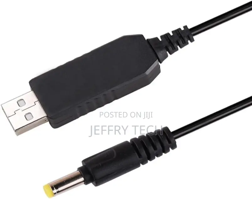 USB DC 5V to 12V Router Cable Step Up Power Cable Pow