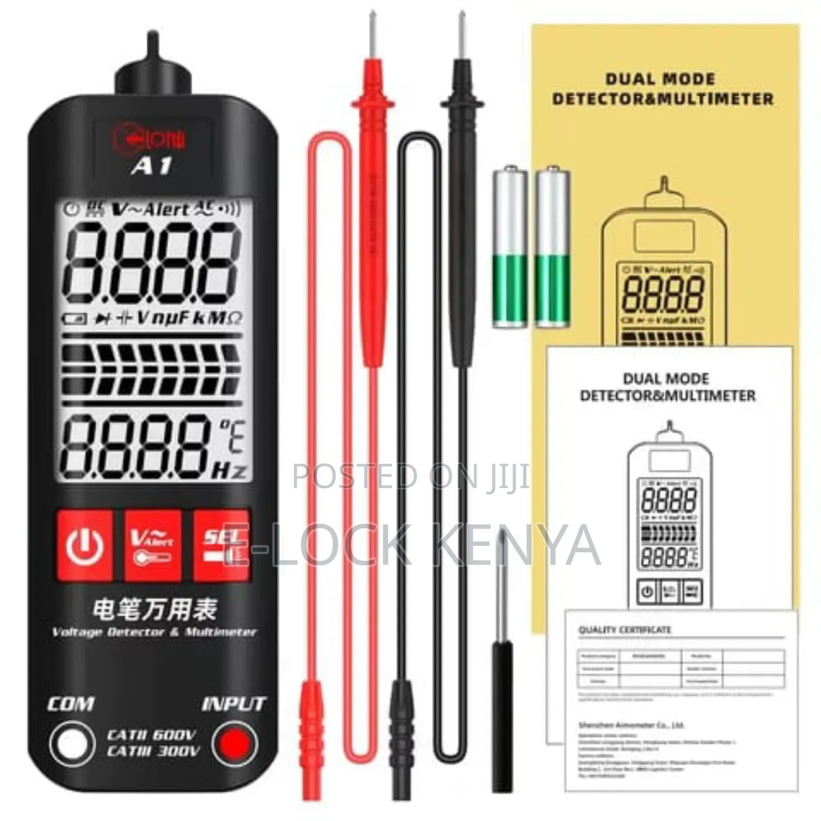 Fast Reading Digital Multimeter- Cable Tracker