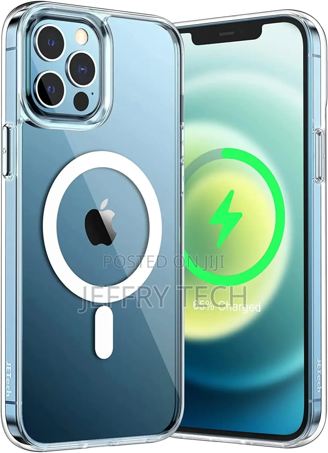 Magnetic Clear Case Compatible With Magsafe Charger for Iph