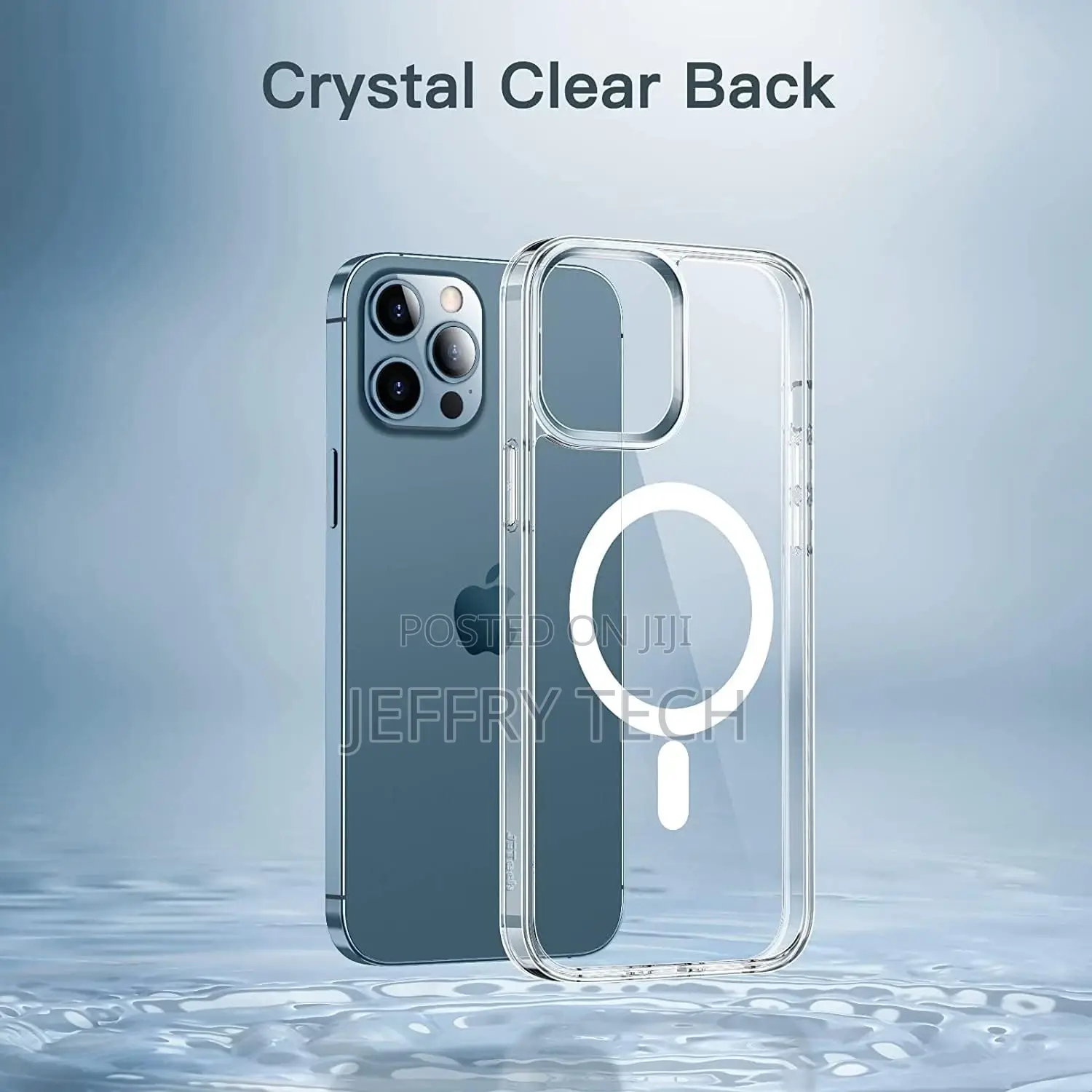 Magnetic Clear Case Compatible With Magsafe Charger for Iph