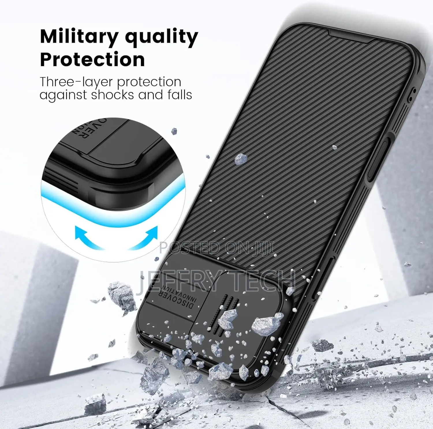 iPhone 16 Pro Max Case With Camera Protection