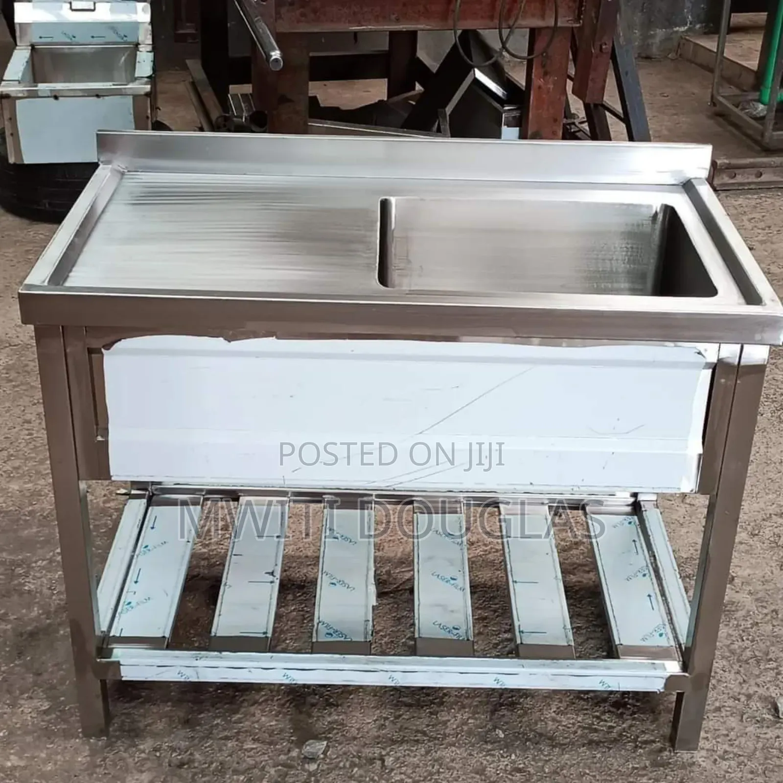 Rust Free Stainless Steel Single Sink