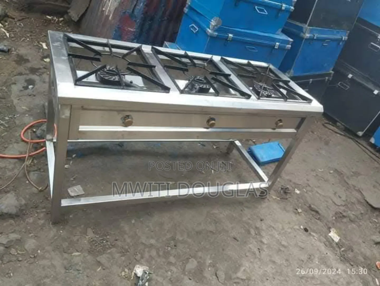 Mild Steel Commercial 3burner