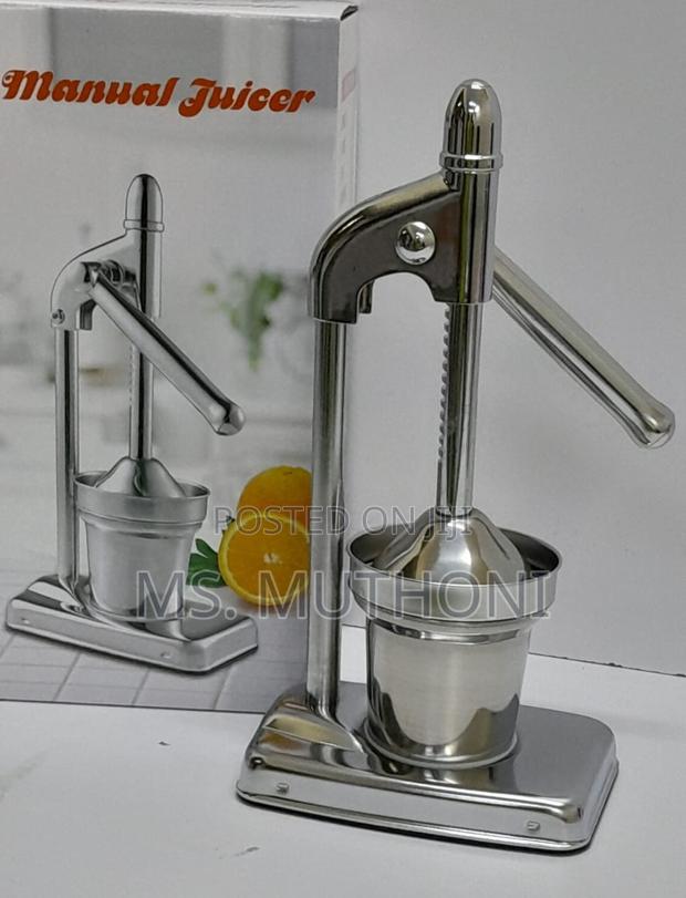 Stainless Steel Manual Hand Press,