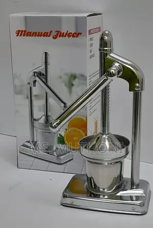 Stainless Steel Manual Hand Press,