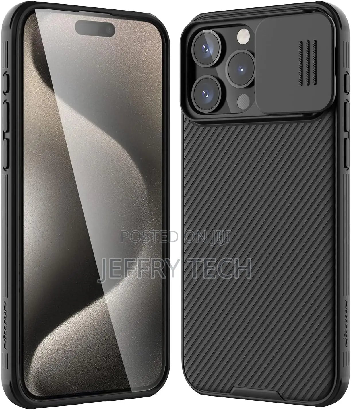iPhone 15 Pro Max Case With Sliding Camera Cover