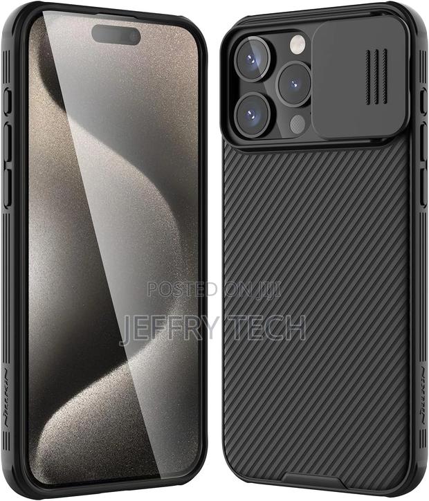 iPhone 15 Pro Max Case With Sliding Camera Cover