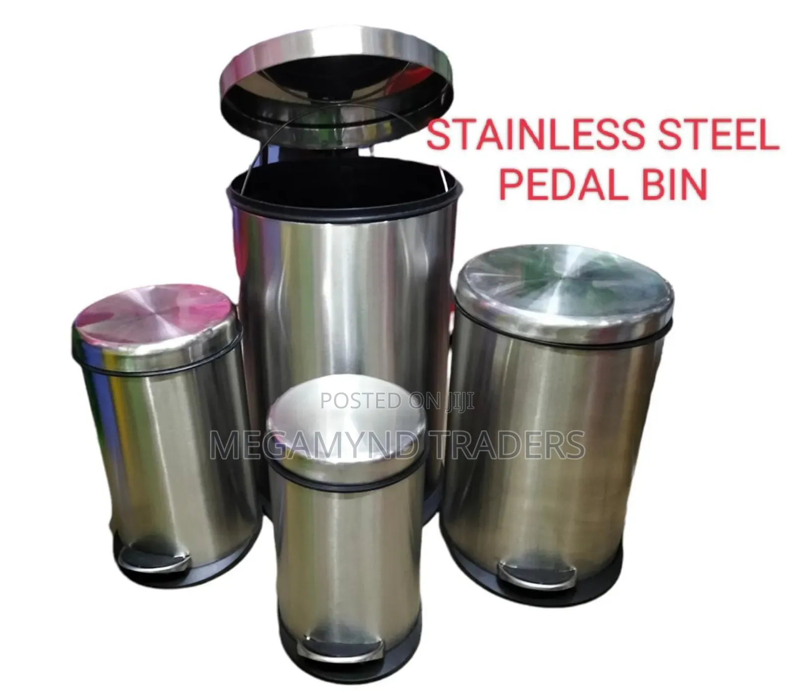 5 LTR Stainless Steel Pedal Bin