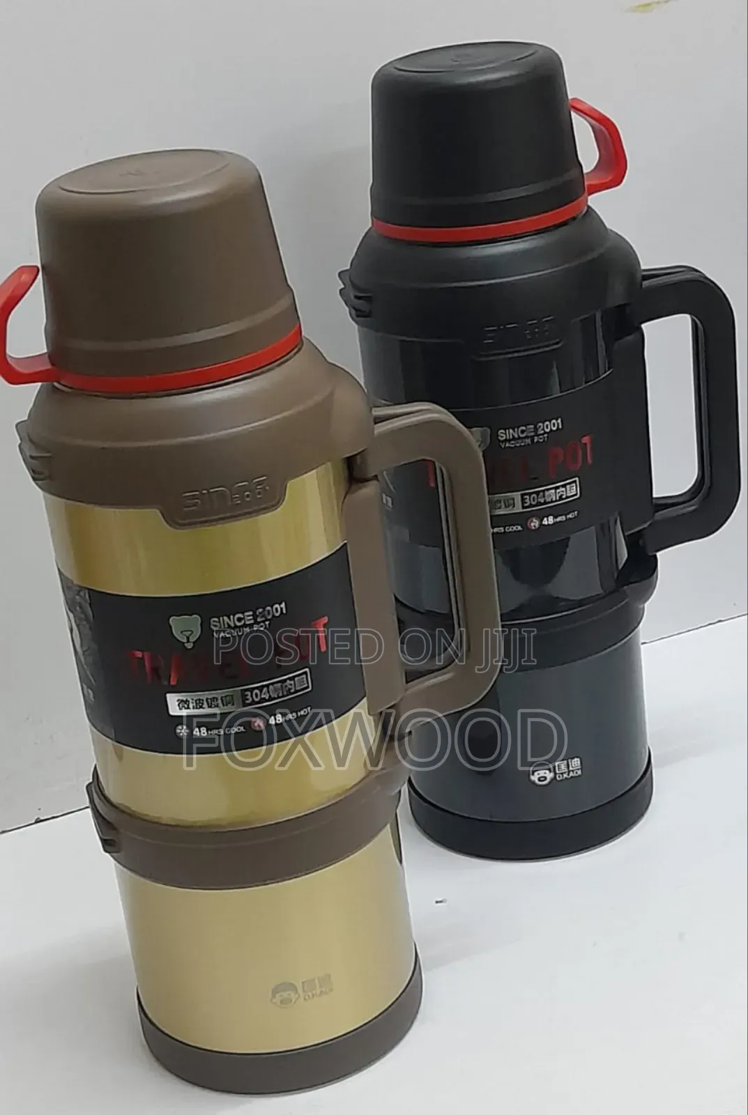Double Vacuum Stainless Steel Travel Thermos 3600ml 