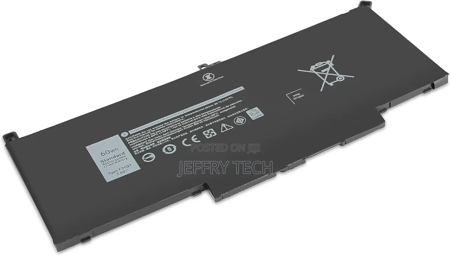 F3YGT Battery for Dell Latitude 7280 7480 7490 12 7000 7290