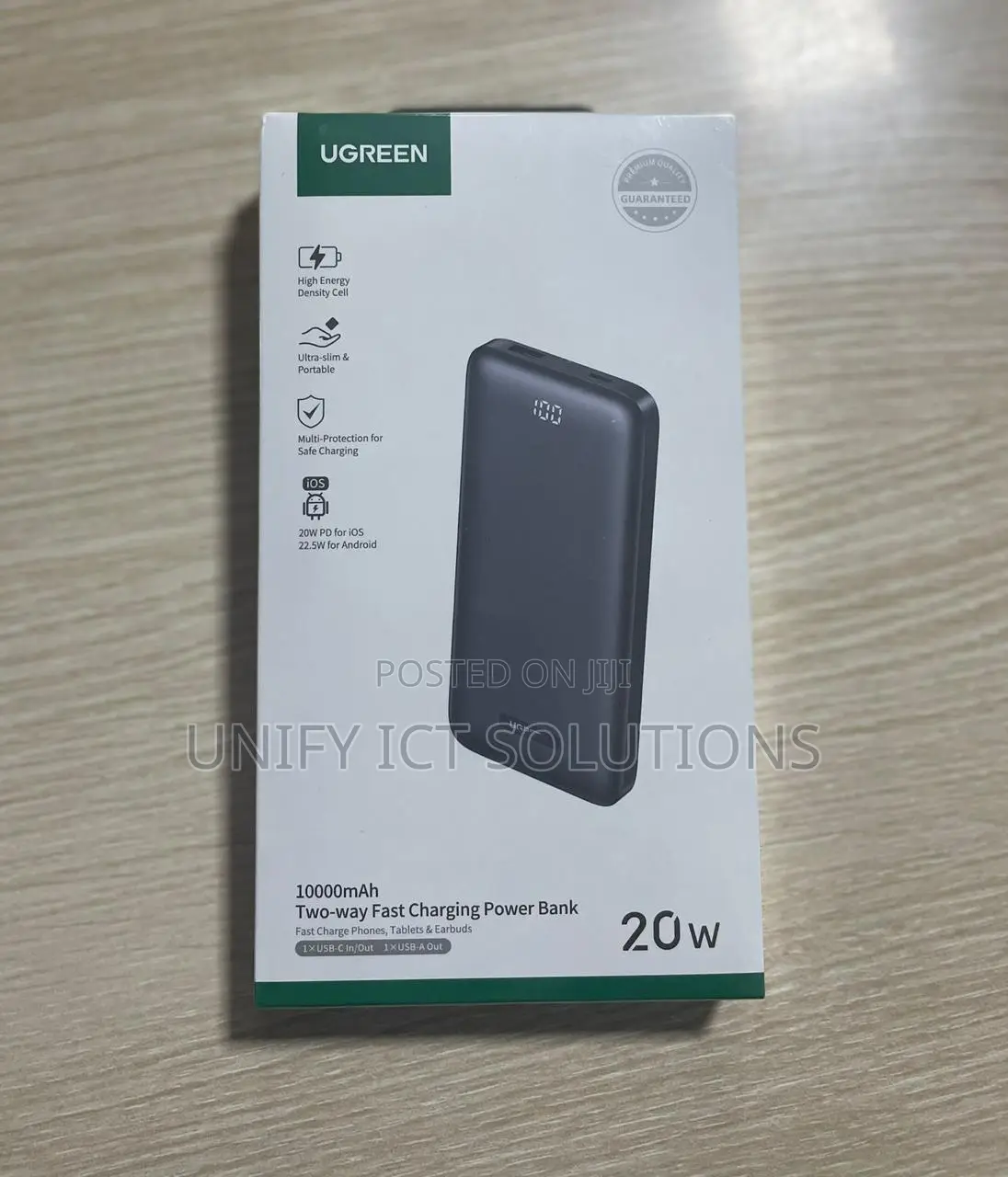 Ugreen 20W | 2 Port 10000mah Power Bank