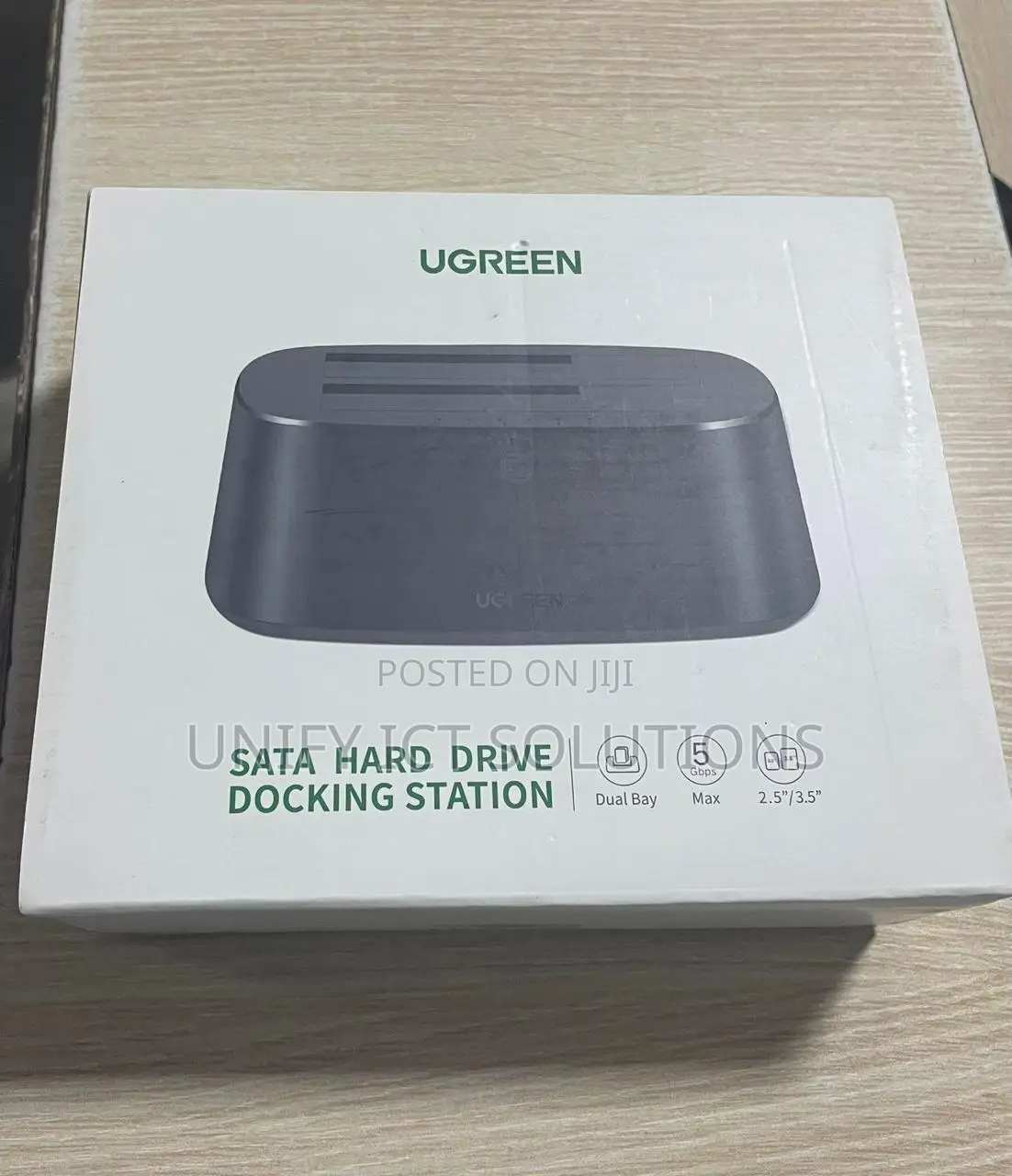 Ugreen USB 3.0 Dual Bay SATA Hard Drive Docking Station