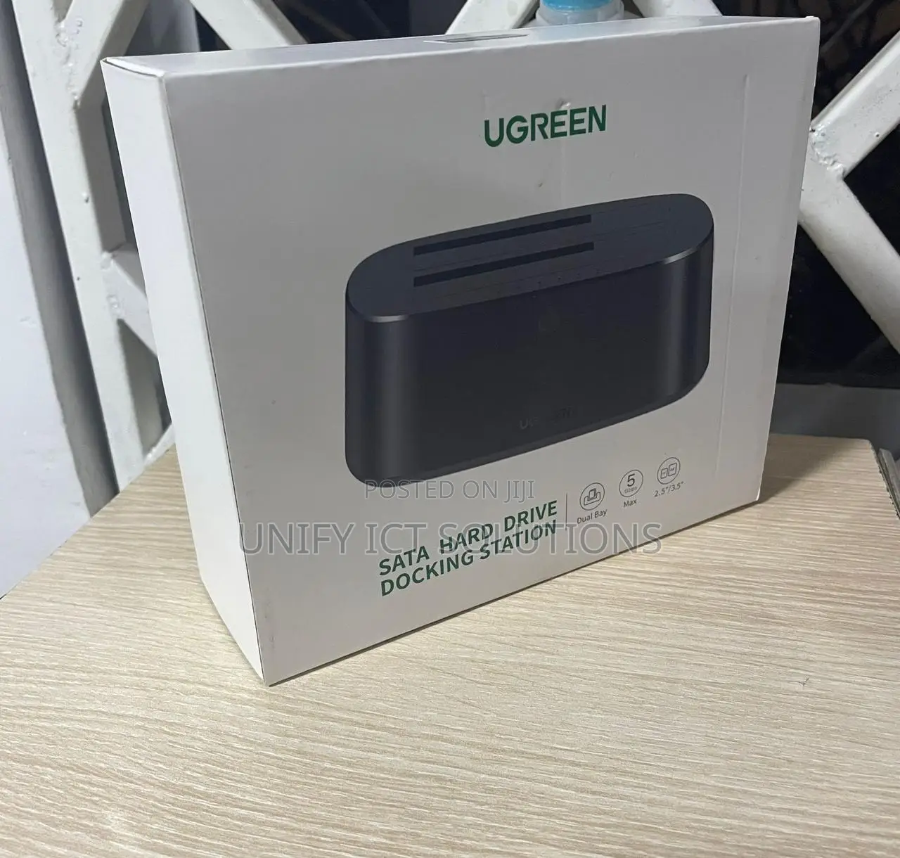 UGREEN USB 3.0 Dual Bay SATA Hard Drive Docking Station