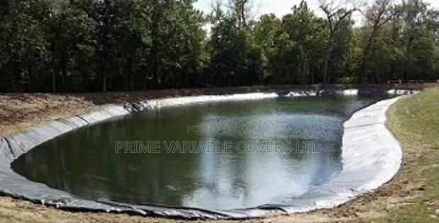 Custom-Fabricated Fish Pond Liners - main view