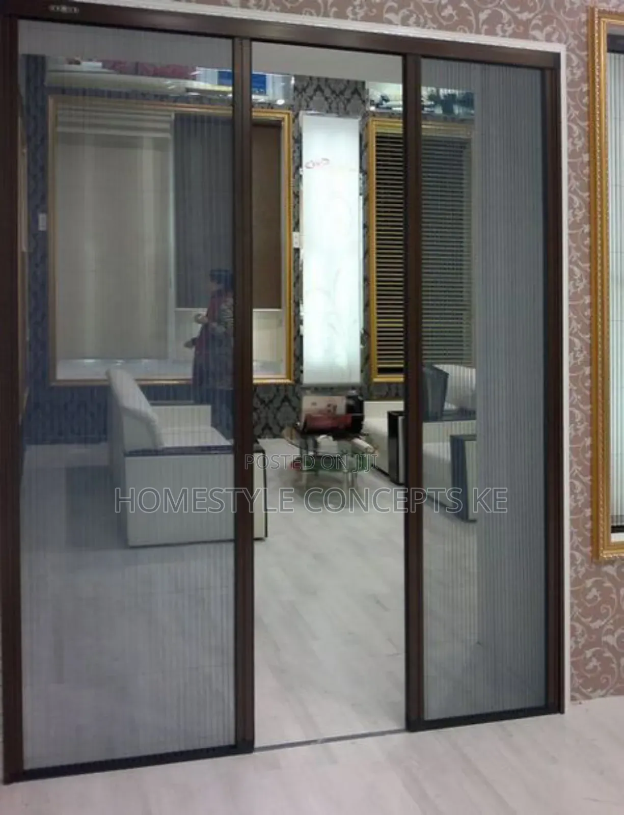 Aluminium Retractable Mosquito Insect Screen