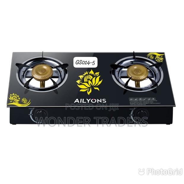 AILYONS Two Burner Glass Table Top Available