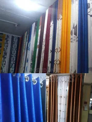 All Colours New House Privacy Window Curtains and Decoration