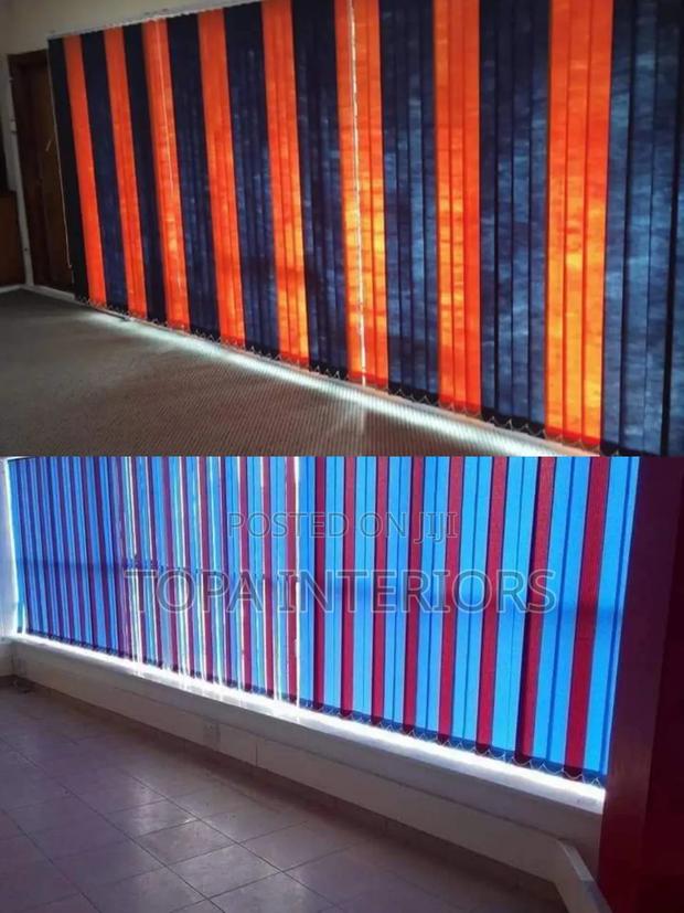 Large Windows Vertical Office Window Blinds Supply and Fit
