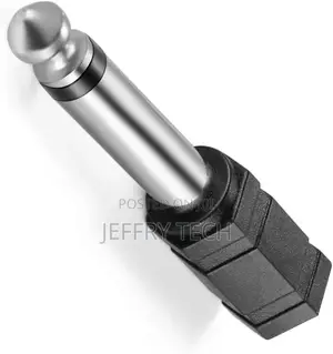 6.35mm (1/4 Inch) Mono TS Male To 3.5mm (1/8 Inch) TRS Femal