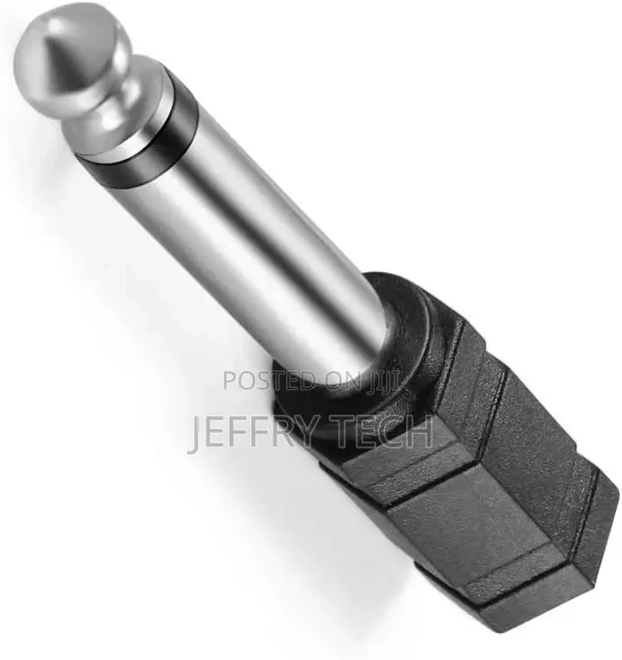 6.35mm (1/4 Inch) Mono TS Male To 3.5mm (1/8 Inch) TRS Femal
