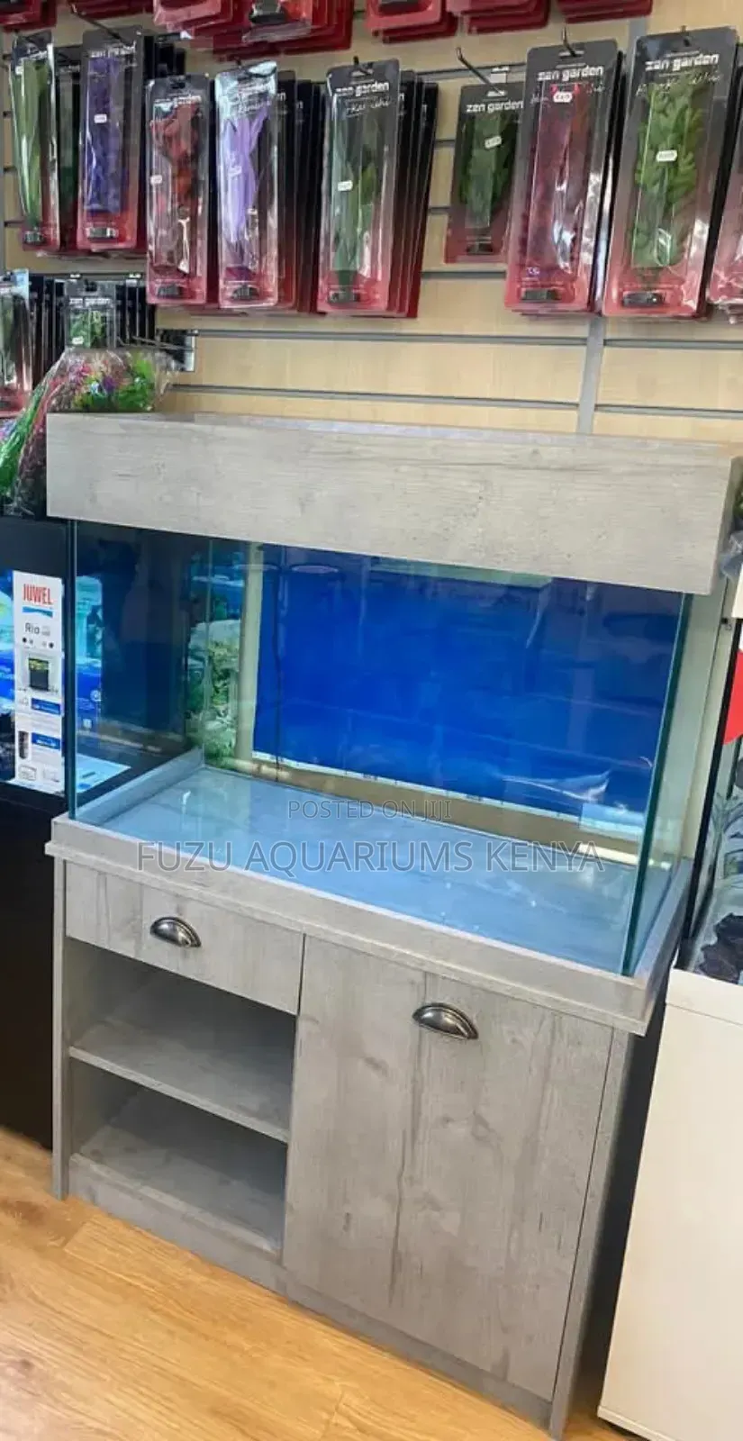 Complete Classic Aquarium With Cabinet