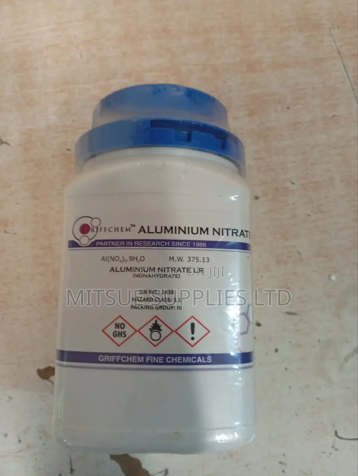 Aluminium Nitrate Nonahydrate 500G LR