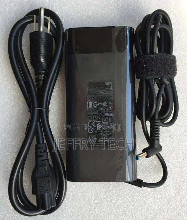 90 Watt 19.5V 4.62A AC/DC Adapter Cord for HP Laptop - main view