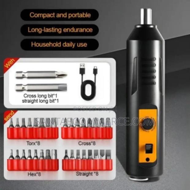 Portable Electric Screwdriver Set