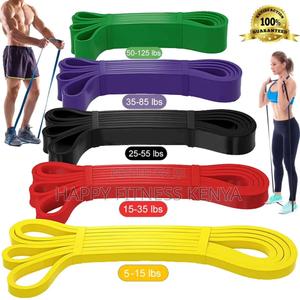 5pcs Resistance Pull Up Bands - thumbnail 2
