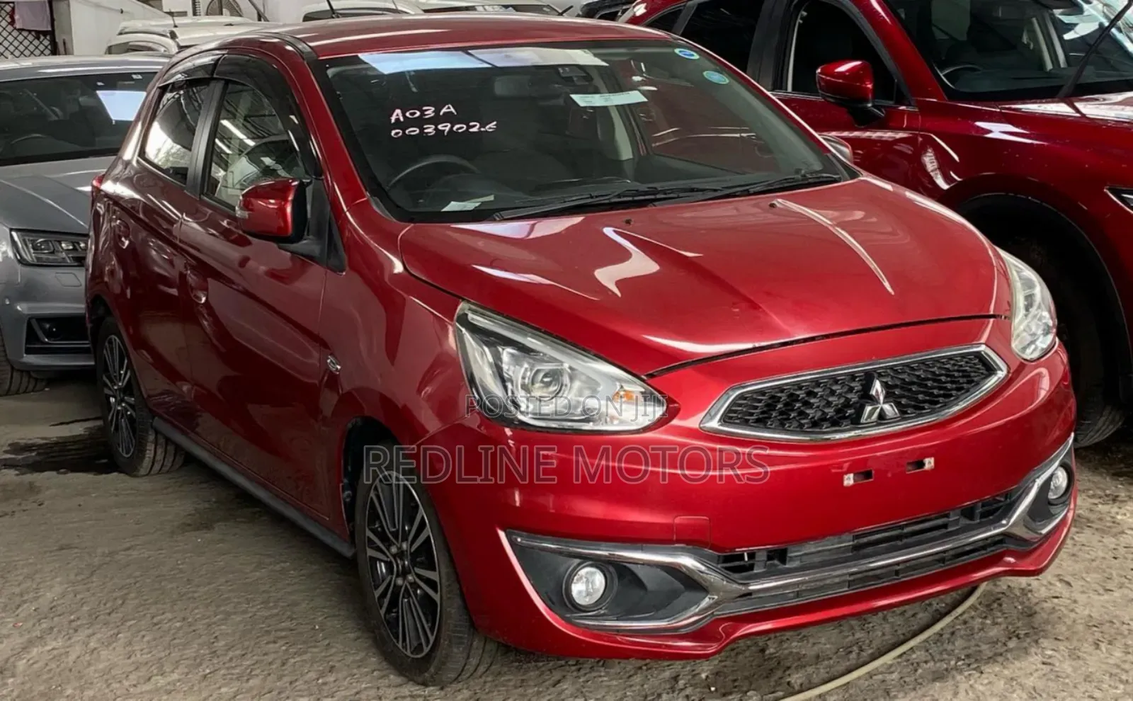 Mitsubishi Mirage SE 2017 Red