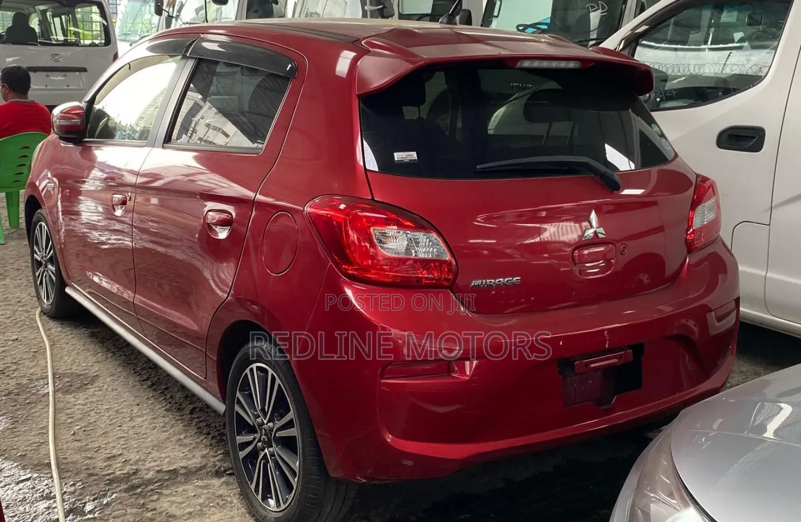 Mitsubishi Mirage SE 2017 Red