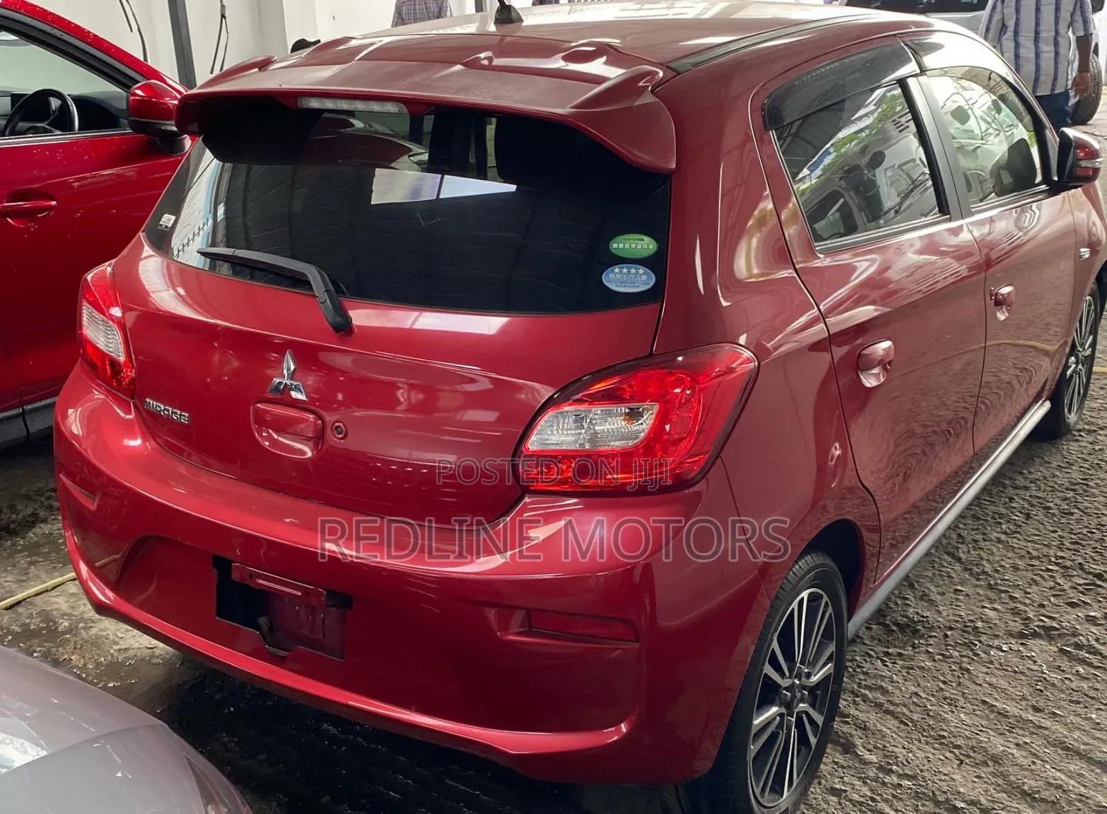 Mitsubishi Mirage SE 2017 Red