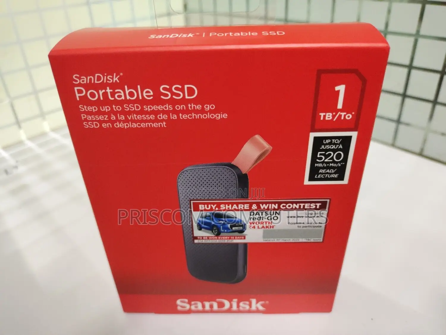 Sandisk 1tb Portable Ssd E30