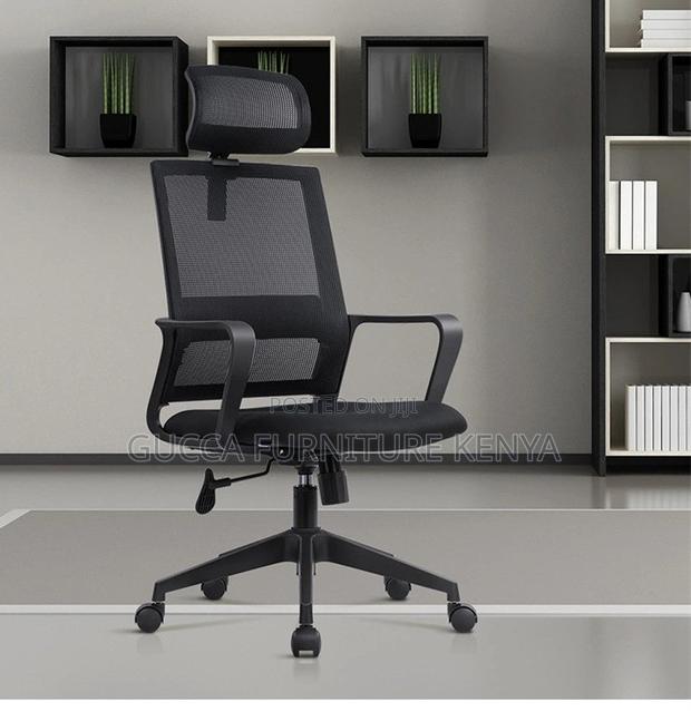 Office Chairs: High Back Mesh Office Computer Staff Chair - thumbnail 2
