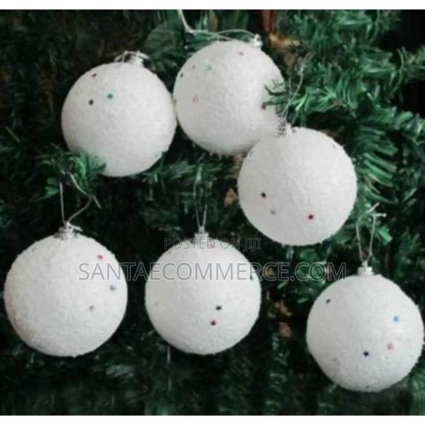 6pcs Festive Christmas Frost Balls