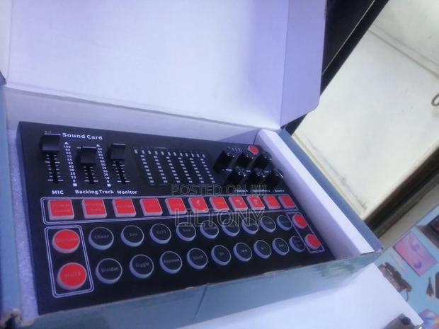 Live Recording Digital Sound Card. - main view