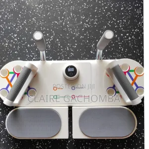 Smart Push Up Board With Resistance Tubes