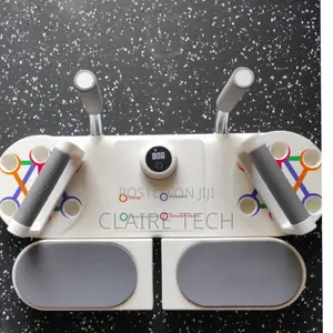 Smart Push Up Board With Resistance Tubes