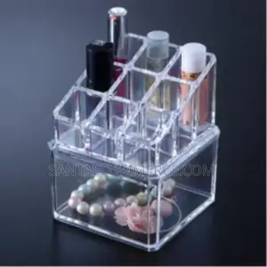 9 Grid 2 Layer Acrylic Cosmetics Organizer
