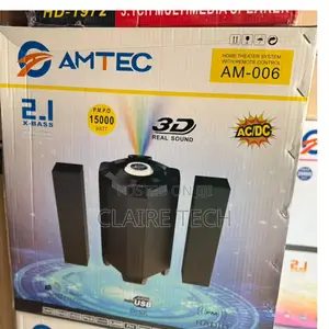 Amtec AM-006 2.1CH Home Theater System 15000watts