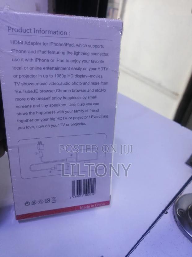 Lighting to Hdmi Plug and Play Cable - thumbnail 2