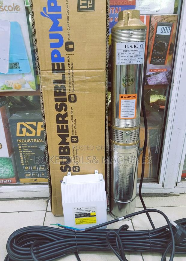 USK Submersible Water Pump 0.5hp,50m Head