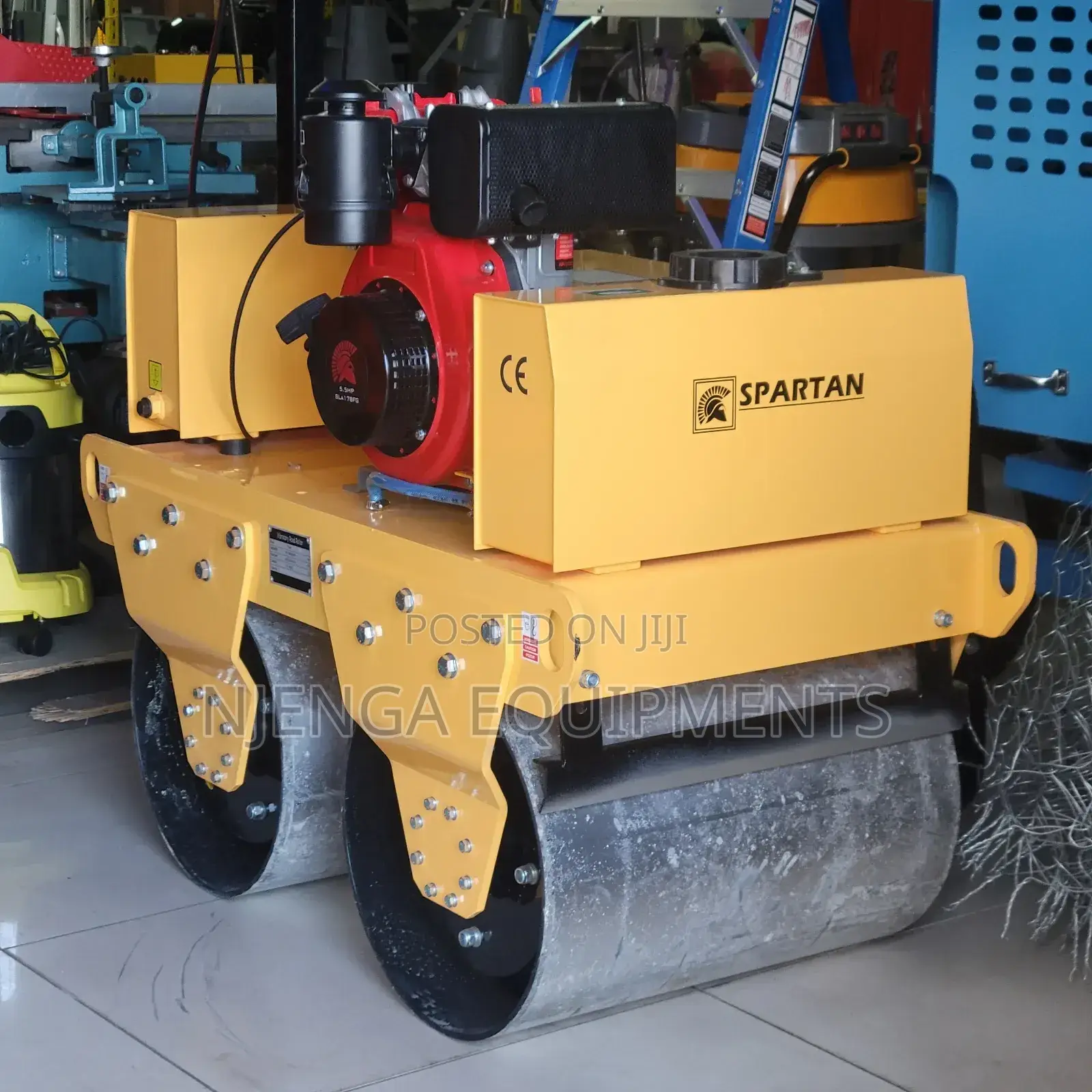 Double Drum Roller Heavy Duty