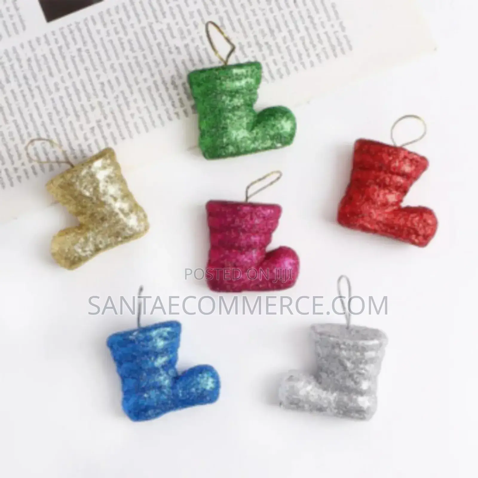 Xmass Festive Christmas Boots Decor